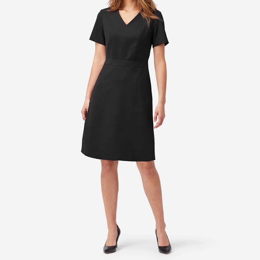 Pendleton Virgin Wool Minimilist A Line Short‎ Sleeve Dress